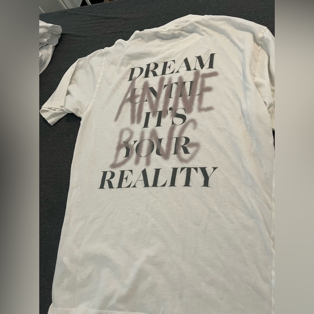 Anine Bing Dream until it’s your reality Tee